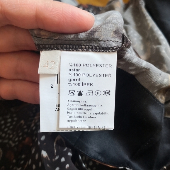 BEYMEN Silk Pleated Midi Skirt US 12 - Picture 4 of 7